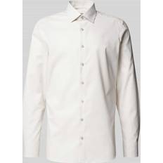 Olymp Level 5 Shirt Structure - Ecru Beige