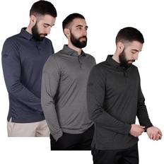 Callaway Golf Mens Opti-Dri Upf 40+ Long Sleeve Polo Shirt - 40% Off