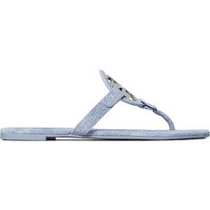 Tory Burch Suede Slides Miller - Blue