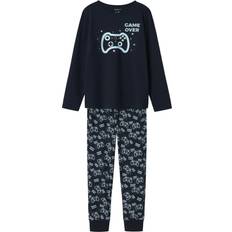 122/128 Pyjamasser Name It Dark Sapphire Pyjamas - Dark Sapphire
