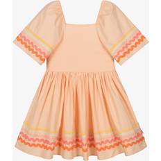 24-36M Klänningar Molo Clotilde Short-Sleeved Dress Pale - Melon
