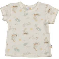 Barnkläder Joha Merinould T-shirt - Creme