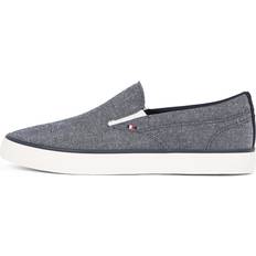 Tommy Hilfiger Th Hi Vulc Low Slip On - Blå/Meleret