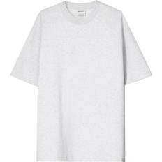 Bershka Kraftig T-shirt I Oversize - Grå