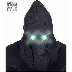 Øjenmasker Faceless Maske Mit Leuchtend Grünen Augen