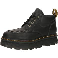 Dr. Martens Zebzag Leder Casual 4-Ösen Schnürstiefel - Schwarz