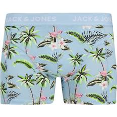Rosa Kalsonger Jack & Jones Boxershorts 3-pack Blue