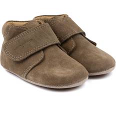 Pom Pom Skindfutter - Khaki Suede