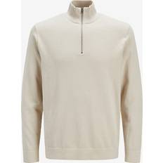 Jack & Jones Blamilano Spring Half Zip Striktrøje Grå