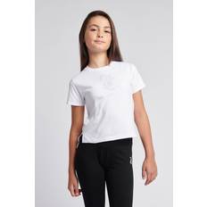 Juicy Couture Tonal Diamante Tee - Vit