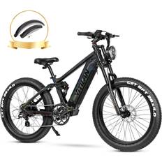 VITILAN T7 Mountain Electric Bike 26 x 4.0 inch Fat Tires 750W