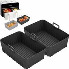 Rosemary 2 Pack Air Fryer Mold for Ninja Foodi AF400EU AF300EU 9.5L