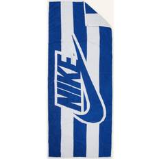 Handtücher Nike Club Badezimmerhandtuch Blau, Weiß (174x71cm)
