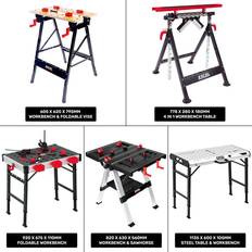 Excel Foldable Workbench Portable Clamping Folding Worktop Table