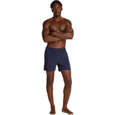 Calvin Klein Herr Badkläder Calvin Klein Medium Drawstring Swim Shorts - Dark Sapphire