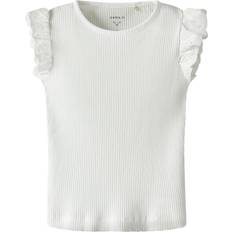 Name It Hvid Toppe Name It Blonde Top Halina - Bright White