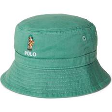 Ralph Lauren Tilbehør Ralph Lauren Polo Bear Cotton Twill Bucket Hat - Green