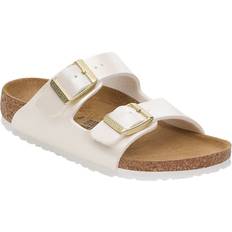 Buckle Sandals Birkenstock Arizona Kids Birko-Flor Narrow Fit - Off/White