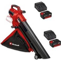 Garden Power Tools Einhell Twin 18V 36V Leaf Blower Vacuum Power X-Change 2 x 4Ah Battery Pack