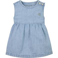Calvin Klein Dame Kjoler Calvin Klein Light Serenity Denim Lw Lys Serenity Flare - Lys