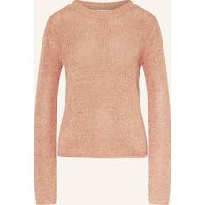 Pullover Marc O'Polo Damen Pullover aus Baumwoll-Mix mit Geripptem U-Boot-Ausschnitt - Melba