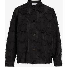Vila Dam Skjortor Vila Viseia L/S Shirt - Svart