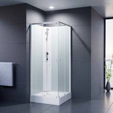 Duschmeister Komplettdusche 80 x 80 cm 195 cm