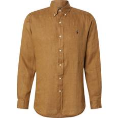 Wool Shirts Polo Ralph Lauren Logo Shirt - Brown