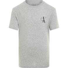 Calvin Klein Overdele Børnetøj Calvin Klein Kids' Logo T-shirt - Grey