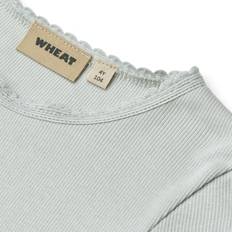 18-24M T-shirts Wheat Langærmet Rib T-shirt - Rosa
