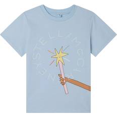 Stella McCartney Kids Cotton T-shirt - Blue
