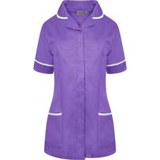 Work Tops Behrens Ladies Tunic Healthcare NCLTPS - Purple/White