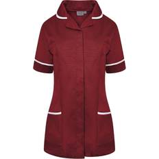 Behrens Ladies Tunic Healthcare NCLTPS - Maroon/White