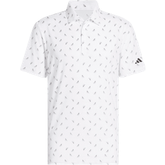 Golf Polotrøjer adidas 365 Printes Mesh Polo - White/Black