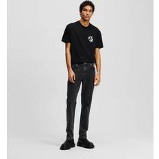 Karl Lagerfeld Herre Bukser & Shorts Karl Lagerfeld Slim Jeans - Acid Dark Grey
