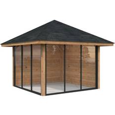 Anneks Palmako Anneks Med Skydedør Bianca 201 8.3 M² Brun