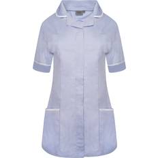 Work Tops Behrens Ladies Tunic Healthcare NCLTPS - Sky/White