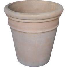 House Nordic Havekrukke Terracotta Brun Sæt Af 4 Krukke