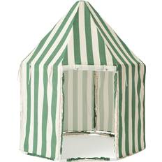 Lektält på rea Kids Concept Pavilion Tent Stripe Green
