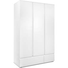 CaliCosy Armario 3 Puertas 2 Cajones 120 x 191 x 55 cm
