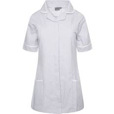 Work Tops Behrens Ladies Tunic Healthcare NCLTPS - Grey/White Stripe
