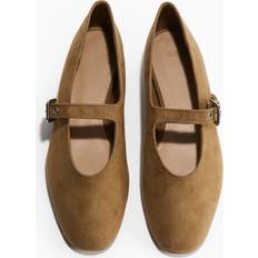 H&M Mary Jane Ballet Pumps - Beige