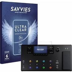 Savvies 6x Folie Für Line 6 Helix LT Schutzfolie Displayschutz Displayschutz Klar Transparent
