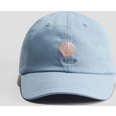 Blue Caps Children's Clothing H&M Embroidery-Detail Cap - Blue