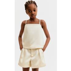 M Övriga sets Barnkläder H&M Gul 2-Piece Top And Shorts Set - Ljusgul