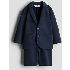 Boys Suits Children's Clothing H&M Boys Blue Piqué Suit - Blue