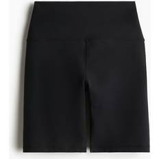 H&M Sports Cycling Shorts with SoftMove Lycra - Black