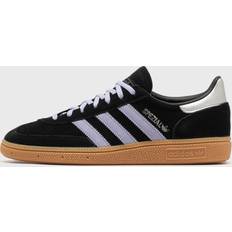 Black - Women - adidas Spezial Shoes adidas Womens Handball Spezial Trainers - Core Black/Violet Tone - Gum