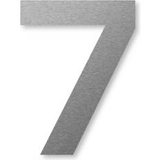 Grey Facade Numbers Symple Stuff House Number Grey 48cm H x 37cm W x 0.03cm D