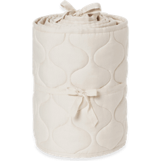 Garbo&Friends Eggshell Satin Quiltat Spjälskydd 30x360 cm